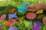 Rainbow Glitter Shapes pk21 - Little Whispers