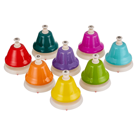 Rainbow Musical Bell Set A0705 - Little Whispers