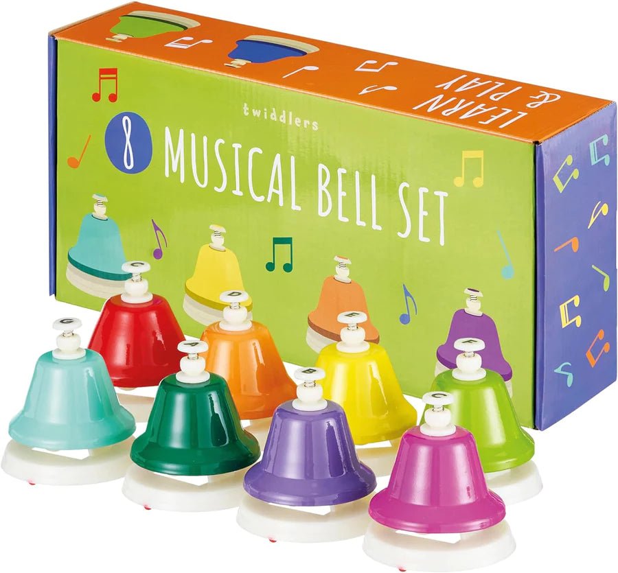 Rainbow Musical Bell Set A0705 - Little Whispers