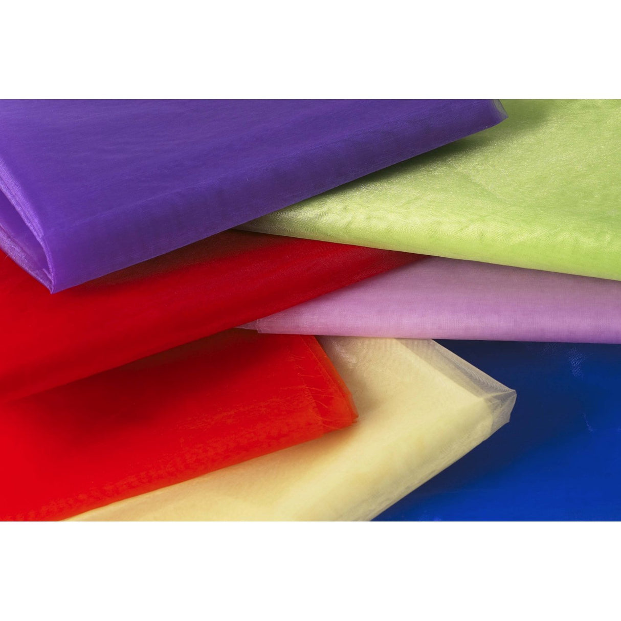 Rainbow Organza Play Silks - Little Whispers