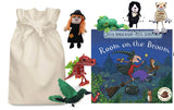 Room on the Broom Finger Puppet Story Sack - Little Whispers