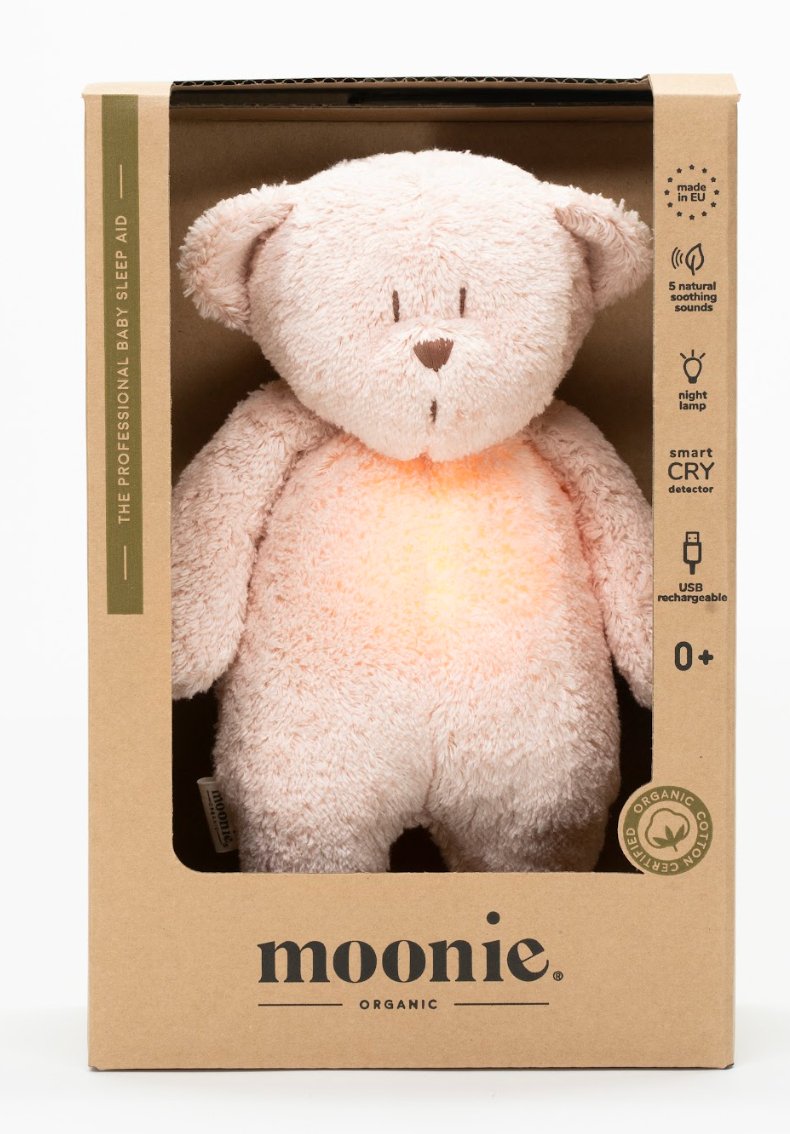 Sand Organic Humming Bear with Night Light - Little Whispers