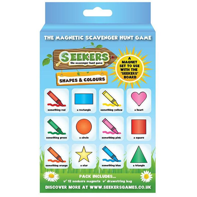 Shapes And Colours Scavenger Hunt Kit - Little Whispers