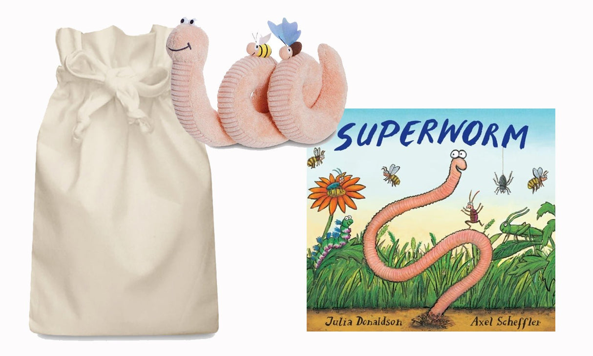 Super Worm Story Sack - Little Whispers