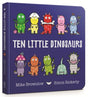 Ten Little Dinosaurs Board Book - Little Whispers