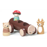 Tender Leaf Timber Taxi with 3 Characters - Little Whispers