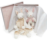 Tender Leaf Toys Baby Threads Cream Bunny Baby Gift Set - Little Whispers