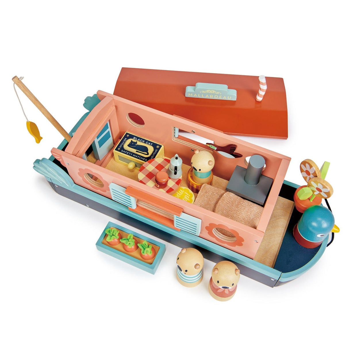 Tenderleaf Little Otter Canal Boat (Direct Shipping) - Little Whispers