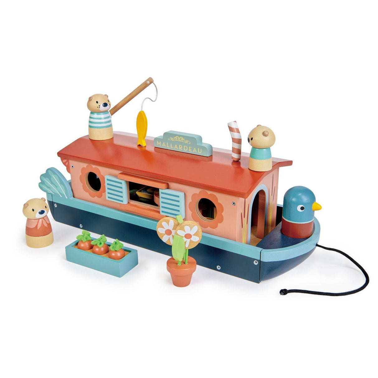 Tenderleaf Little Otter Canal Boat (Direct Shipping) - Little Whispers