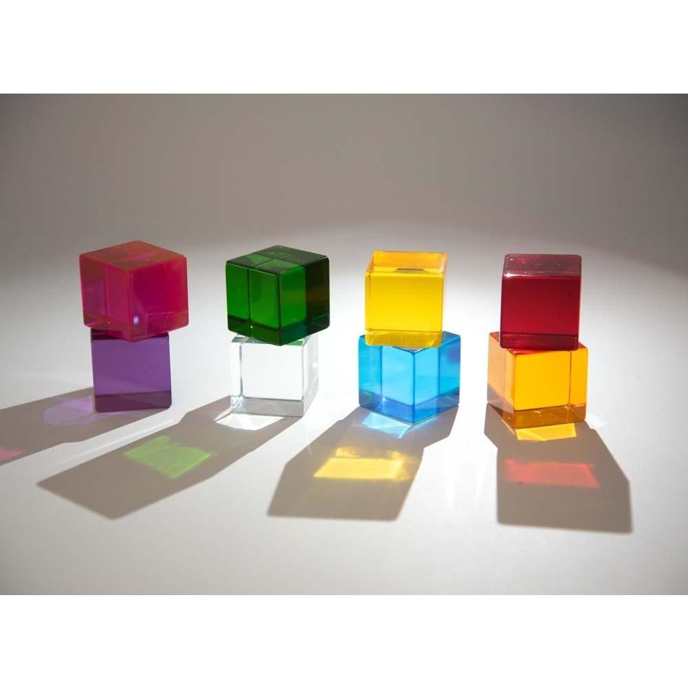 TickiT Perception Cubes Set Of 8 - Little Whispers