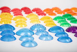 TickiT Tactile Transparent Shells - Little Whispers