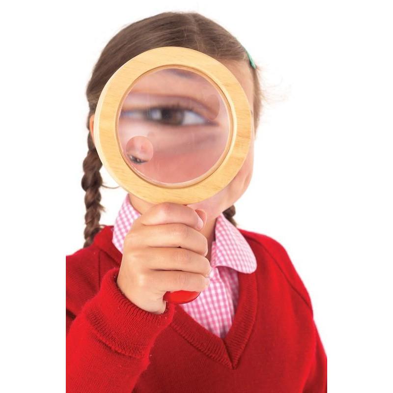 Tikit Wooden Hand Magnifying Lens - Little Whispers