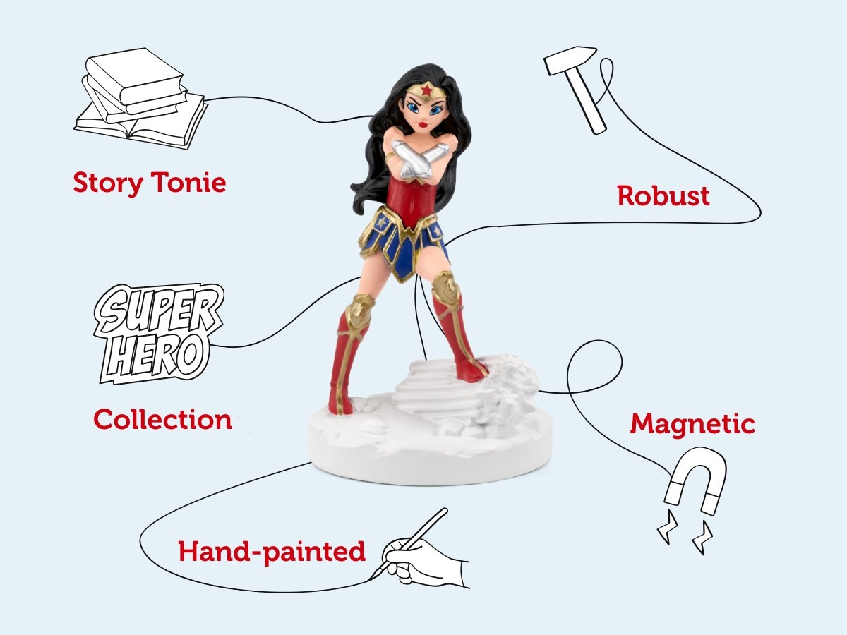 Tonies Audio Character - DC Wonder Woman (Pre-Order due 20 July) - Little Whispers