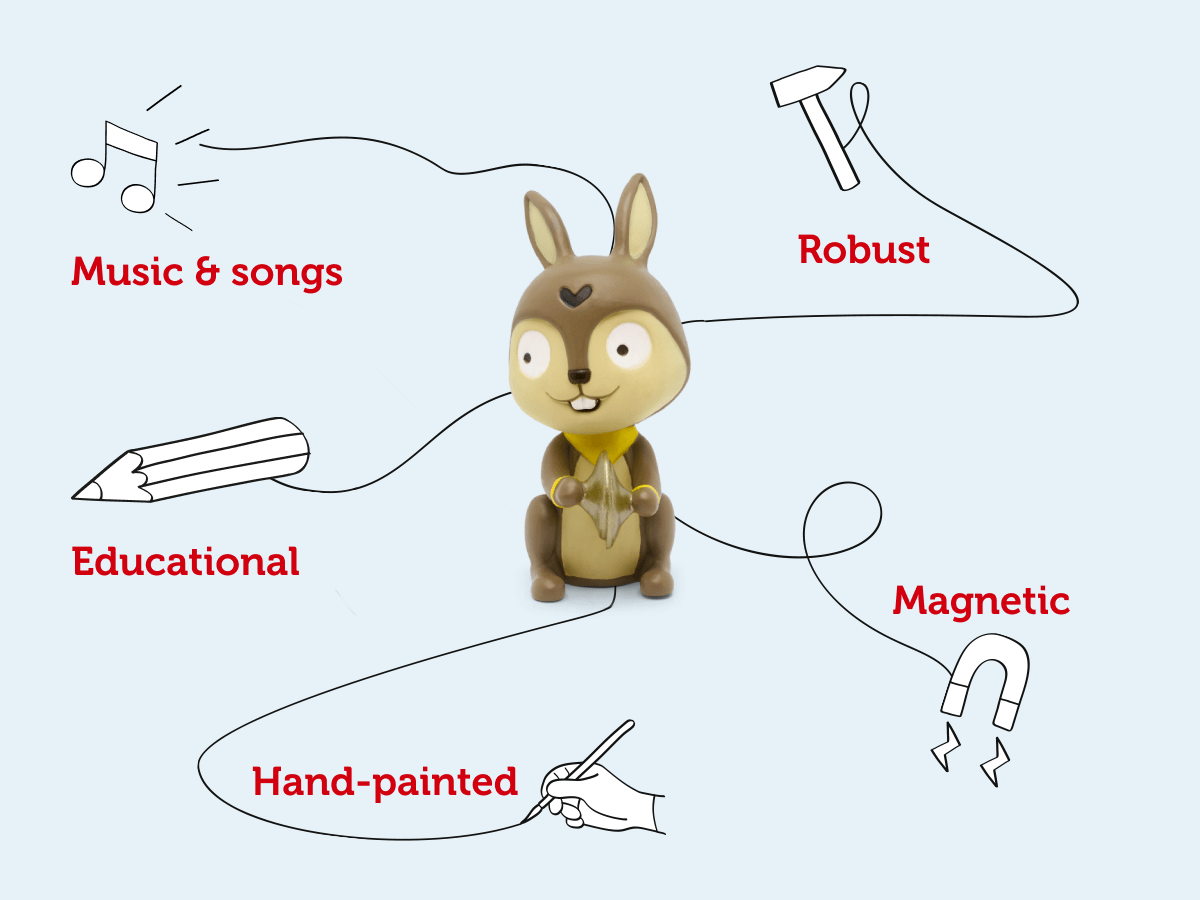 Tonies Audio Character - Favourite Children's Songs Sing-a-long Songs (Relaunch) (Pre-order) - Little Whispers