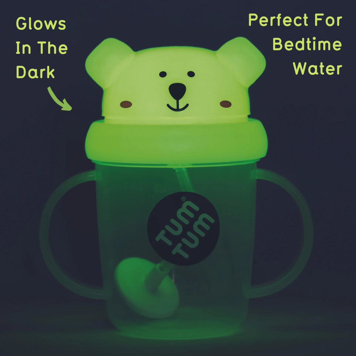 Tum Tum Tippy Up Cup Pete Polar Bear Glow in the Dark - Little Whispers