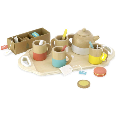 Vilac Wooden Tea Set VIL8164 (Direct Shipping) - Little Whispers