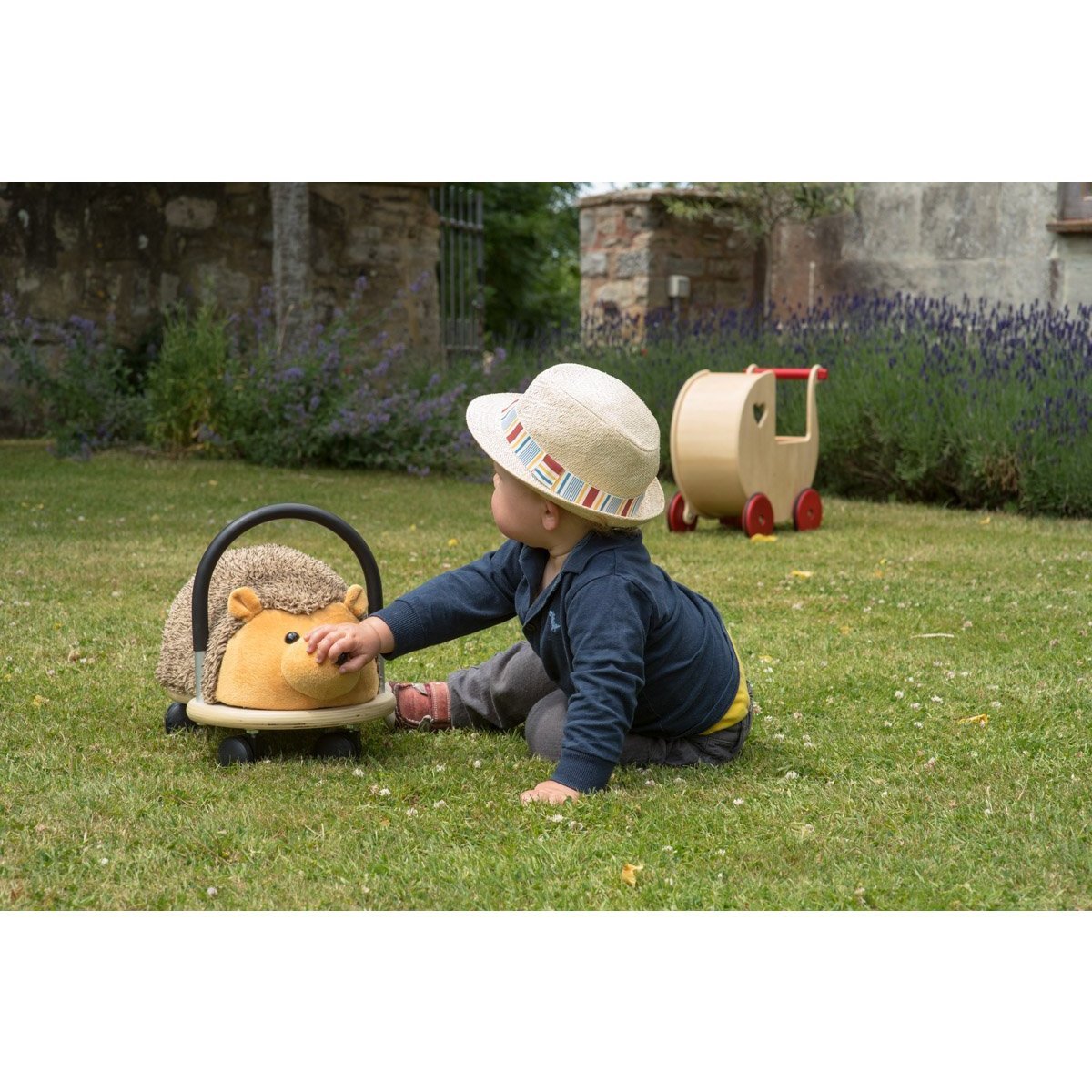 Wheelybug Hedgehog Ride On - Plush - Little Whispers