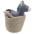 Wilberry Donkey in a Basket - Little Whispers