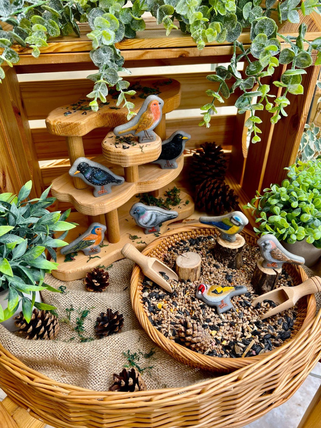 Yellow Door Birds Sensory Play Stones (COMING SOON) - Little Whispers