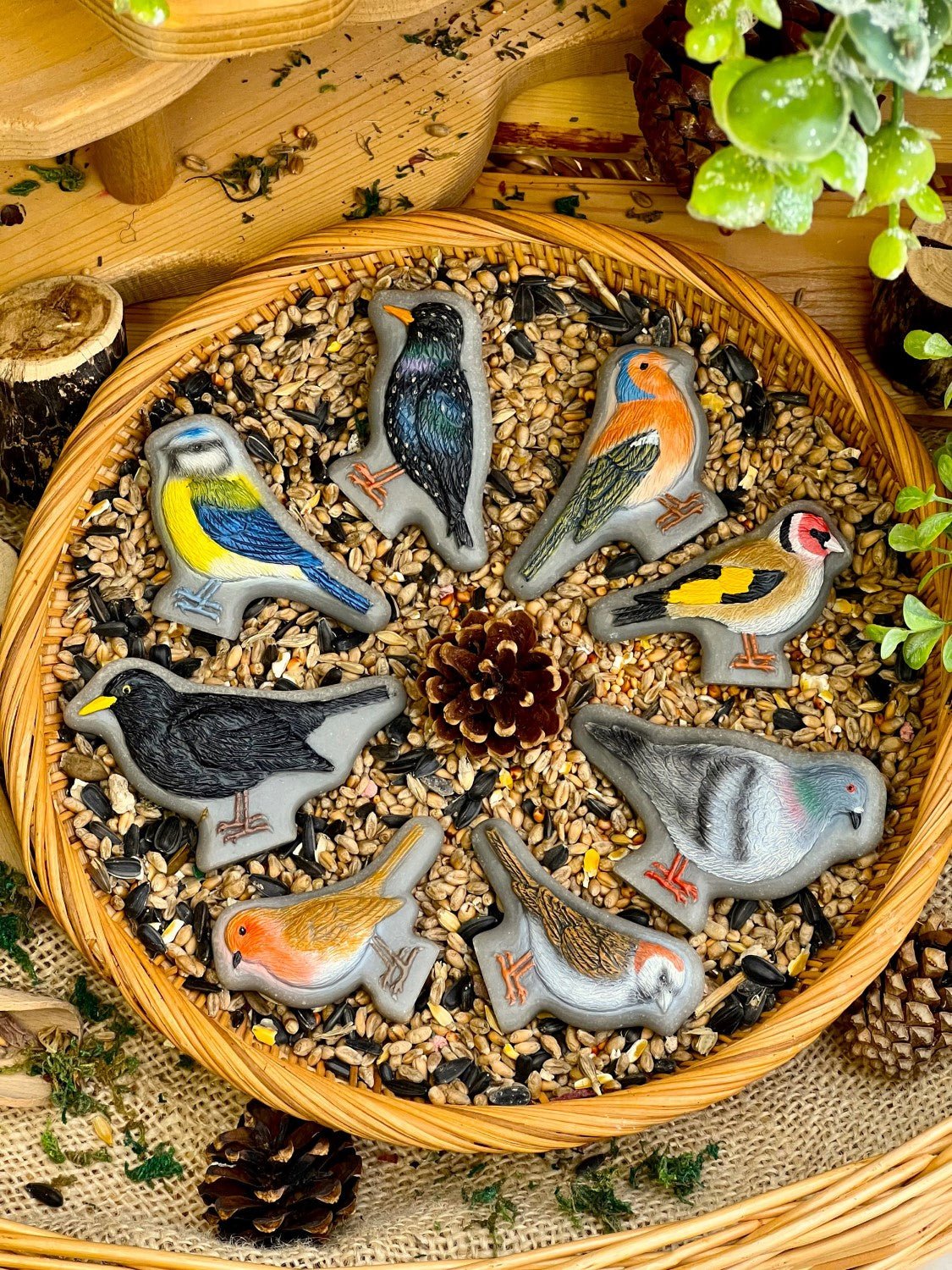 Yellow Door Birds Sensory Play Stones (COMING SOON) - Little Whispers