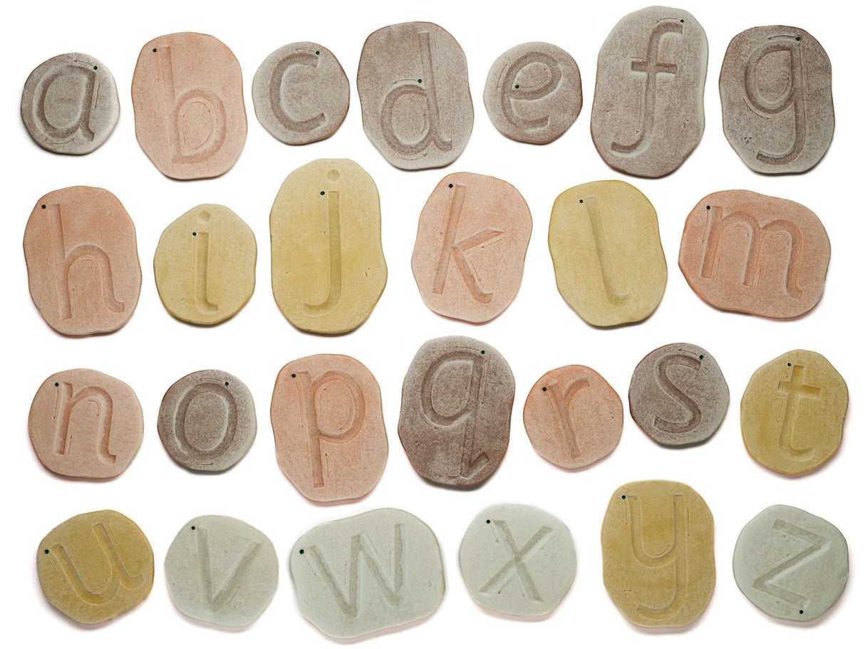 Yellow Door Feels-Write Lowercase Letter Stones YD1028 - Little Whispers