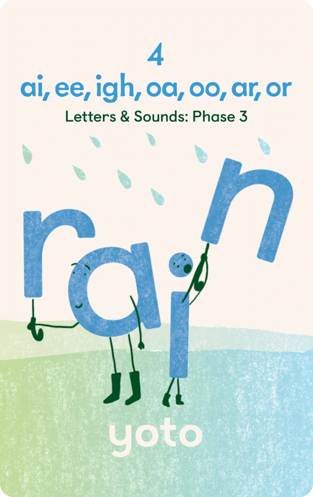 Yoto Phonics Letters and Sounds Phase 3 - Little Whispers