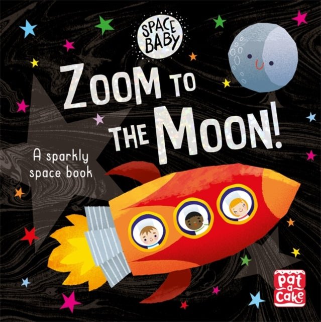 Zoom to the Moon Board Book – Little Whispers